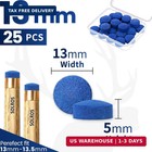 Billiard Pool Cue Tips - Pool Cue Stick Tips Replacement Repair Kit Billiard Cue