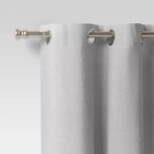 Room Essentials Twist   Lock Tension Hold 2 Curtain Rod Set 48  To 84  -- Nickel