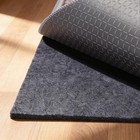 Non-slip Rug Pad 5  X 7  - Waterproof Felt   Rubber Underlay For Hardwood Floors