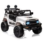 12v Kids Ride On Car Toy Truck Battery Powered With Remote Control Jeep Licensed
