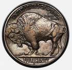 1917-s Buffalo Nickel Tough Choice Au   Better Date San Francisco Issue Buffalo