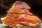 Mookaite Jasper Slab 5 5 x3 75  Australia - Agate Jasper Rough Slab Cabbing M02
