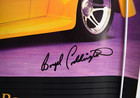 Dupont Smoothster Poster -  hand Signed By Boyd Coddington  Very Rare 