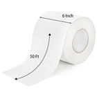 6 Inch X 50 Feet Rv Roof Tape With Roller White Waterproof Butyl Sealant