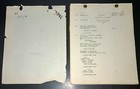 Son Of Dracula  3 5 43  Rare Universal File Continuity Script   Trailer Script  