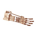 Wood Trick Robotic Hand 3d Wooden Puzzle Mechanical Model Plane Mini