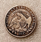     1835  Capped Bust Silver Dime  10c