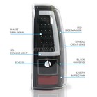 Black Led Tail Lights Fits 2003-2006 Chevy Silverado Gmc Sierra 1500 2500hd 3500