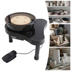 Diy Corded Electric Clay Sculpting Tools Pottery Wheel Forming Machine 60-320rpm