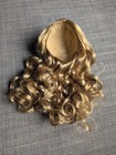 Truly Me 125 Wig Only E Blonde Curly Hair American Girl Doll Custom Replacement 