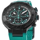 New Tissot T-race Chronograph Black Dial Green Men s Watch T141 417 37 051 01