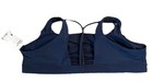 Athleta Exhale Sports Bra Size 3x Navy Blue Yoga Running Workouts Walking
