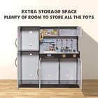 Wooden Play Kitchen Toy Set With Light  Kids Children Pretend Toy Kitchen Pla   