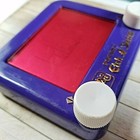 Mini Ohio Art Etch A Sketch Creative Magic Purple Pink Screen Drawing Game Toy