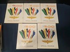 7 Vtg  Indianapolis 500 Yearbook Program Indy Racing   5 Speedway Program 