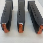 3 New Glock 17 9mm Magazines 10 Rd  Magazine G17 3 Mags  Orange Follower