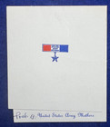 Wwii Home Front Army Mothers Organization Hospital Signed Get Well Card