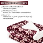 50  X 60  Sherpa Fleece Throw Blanket Soft Fluffy Cozy Microfiber Couch Throw