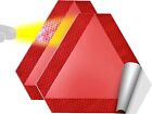 Slow Moving Vehicle Sign 2 Pack 7 X 8 Diamond Grade Reflective Slow Moving Decal
