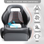 Northcaptain Charcoal black Sport Flip Up Boat Bucket Seat With Boat Seat Cover