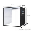 12x12  Led Photo Studio Light Box Portable Folding Photography Shooting Tent Kit