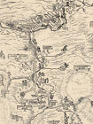 Yellowstone National Park - 1931 Vintage Style Illustrated Map - 20x24