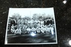 Vintage Black   White Photo High School Baseball Team Ca  1960 s