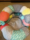 Infantino 2-in-1 Tummy Time   Seated Support Pillow Multi-color Floor Seat