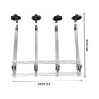 4 Bottle Dispenser Whiskey Wall Mounted Wine Alcohol Liquor Cocktail Beer Butler