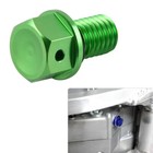 M10 Magnetic Oil Drain Bolt Plug For Kawasaki Kx 65 85 100 125 250 500 250f 450f