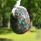 Phi Torus Vortex Energy Pendant    Peruvian Opalina Kingman Turquoise  Fire Opal 