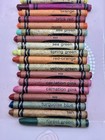 Vintage Crayola Crayon Lot Of 26 Mid Century 1950s-80s Crayons