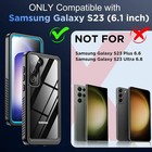 Temdan Waterproof Case For Samsung Galaxy S23 5g Blue Full Body