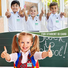 200 Pcs Retractable Badge Reels With Clips Id Holder Key Ring For Office Use