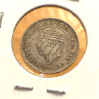 Mogi9 Newfoundland  1940c  Sterling Silver 5 Cents Vf30