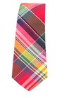 Boys Polo Ralph Lauren Hand Made Italy Colorful Plaid Cotton Neck Tie 3 25