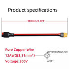 Power Cable Adapter   for anderson To Xt60 Female For Ebike Battery- 30cm Usa
