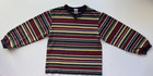 Vintage 2001 Gymboree Boys 7 Xxl Striped Long Sleeve Shirt Y2k Rugby Style