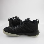 Air Jordan Basketball Shoe Men s Black Used 12