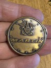 Vintage Martin Aircraft Usn Bullpup Missile Pocket 2 Blade Knife Round