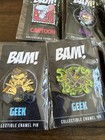 Bam Box Enamel Pin Lot Of 9 Pins - Geek Horror Anime Cartoon   More