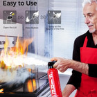 2-3 Pack Fire Extinguisher For Home  Kitchen  Car  And Grill With Mounting 