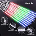 240 360 Led Outdoor Meteor Shower Fairy String Lights Xmas Falling Rain Decor