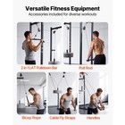 Uimoso Pulley System 2 Pc Gym Pulley With Steel Cables  330 Lbs Weight Capacity