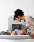 Travel Baby Changing Pad - Easy-clean Portable Diaper Mat In Black Color