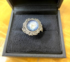 Elden Ring    Torch Torch Dark Moon Ring Silver 925 Crystal Accessory Japan New