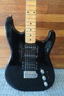 Vintage 1989-91 Fender Squier Ii  mik  Stratocaster Guitar Good Condition Black
