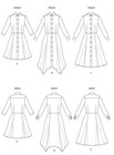 Sewing Pattern Sew Womens Clothes Clothing Shirt-dress Long Short Plus Size 6702