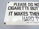 Vtg ande Rooney Sign Department Of Health And Rehab  Services  soggy Butt Signs 
