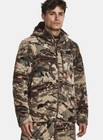 Under Armour Forest Timber Rut Wind Proof Hunting Camo Jacket And Bibs Set-xl l
